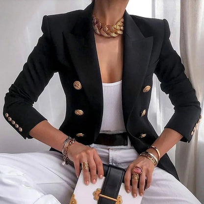 Eleganter Langarm-Blazer für Damen