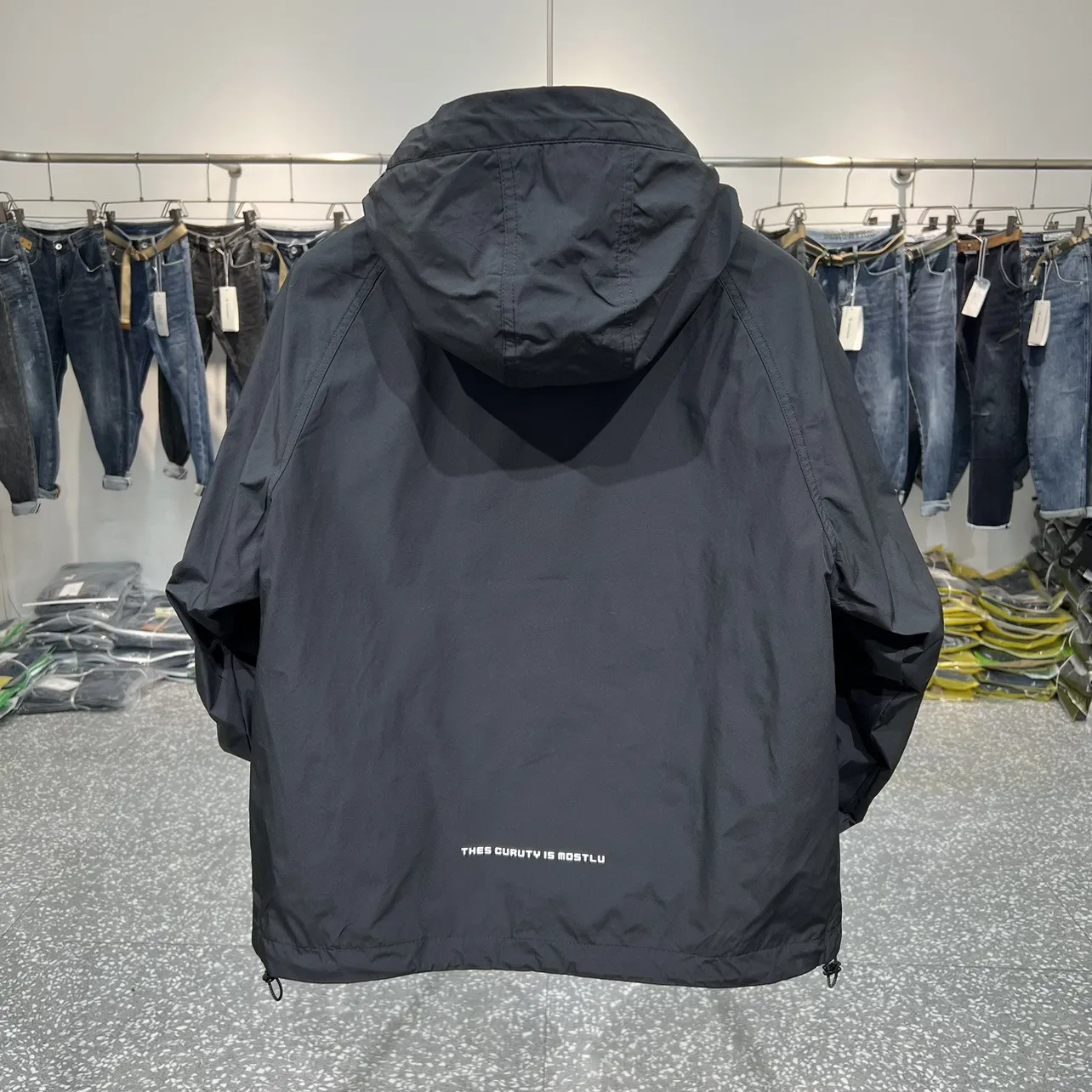 CargoTrek Pullover Anorak mit Kapuze