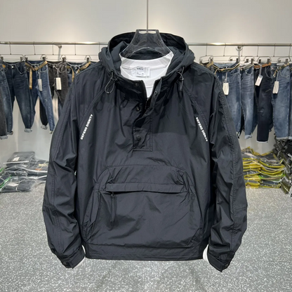 CargoTrek Pullover Anorak mit Kapuze