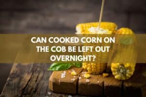 Can Cooked Corn on the Cob Be Left Out Overnight?