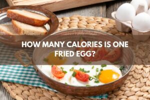 how many calories is one fried egg
